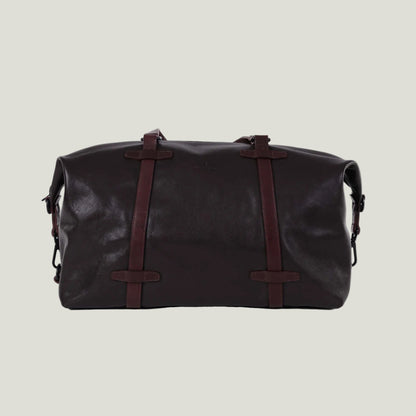 Leder Weekender Dunkelbraun